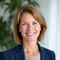 Portrait of Dr. Evelyn Reed, Registered Dietitian, smiling confidently.